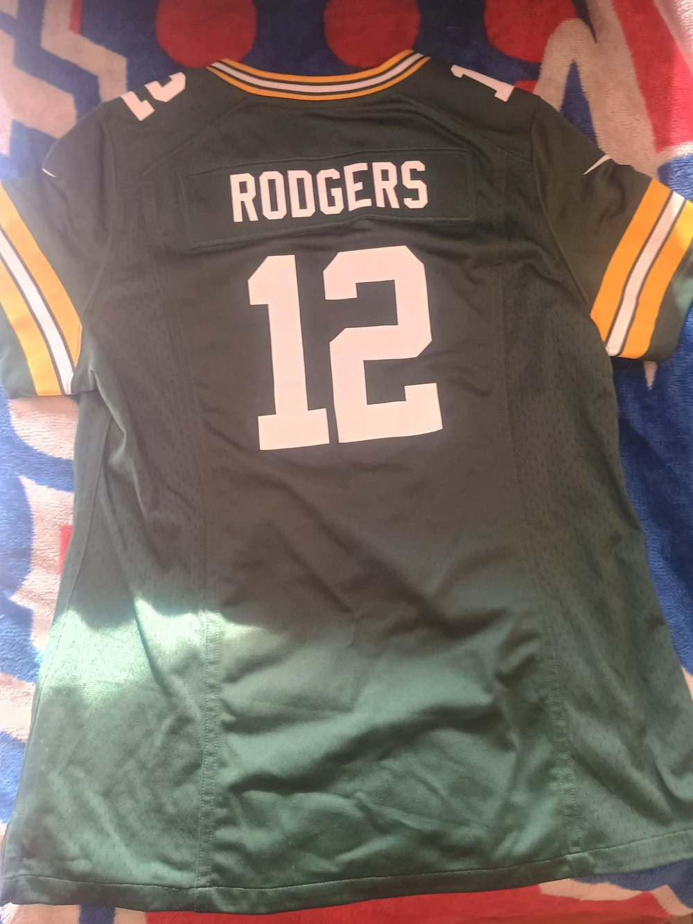 Green Bay Packers Aaron Rodgers 12 Jersey ADULT